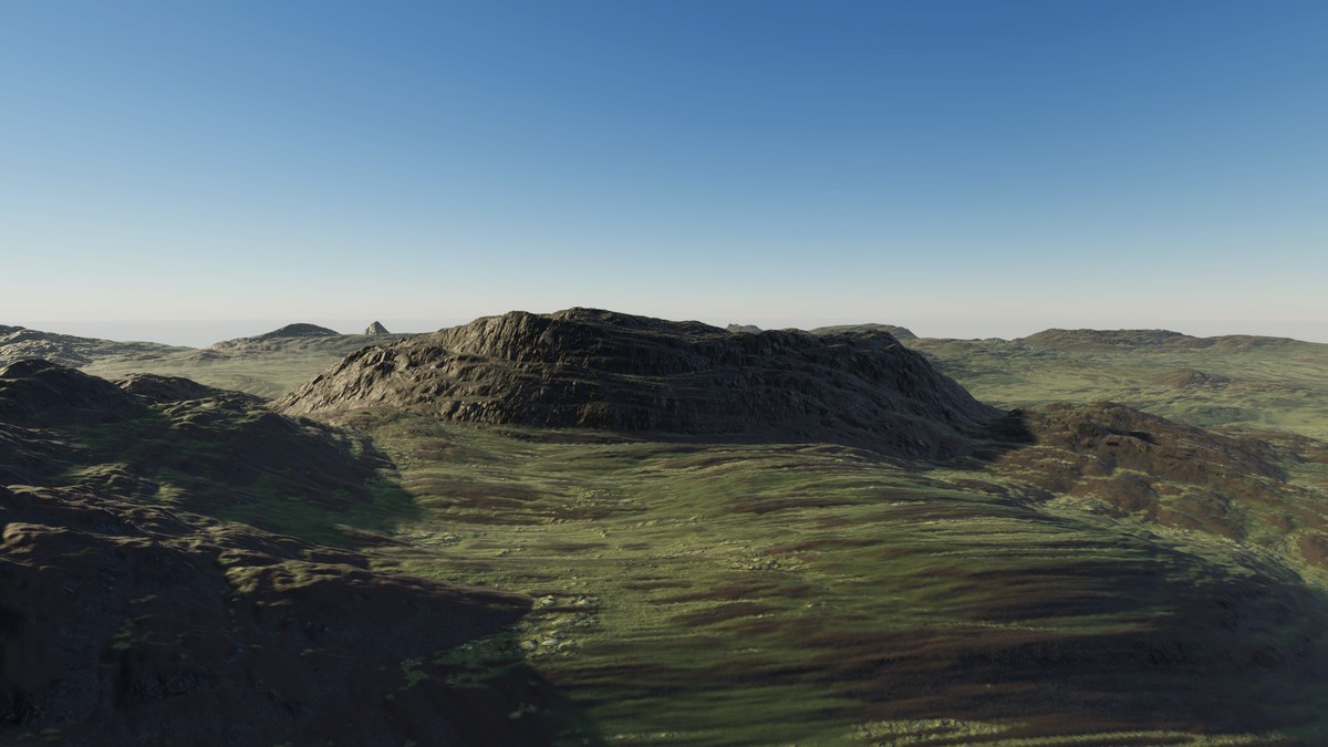 Procedural Terraces & Lava 8K - 36 Terrains