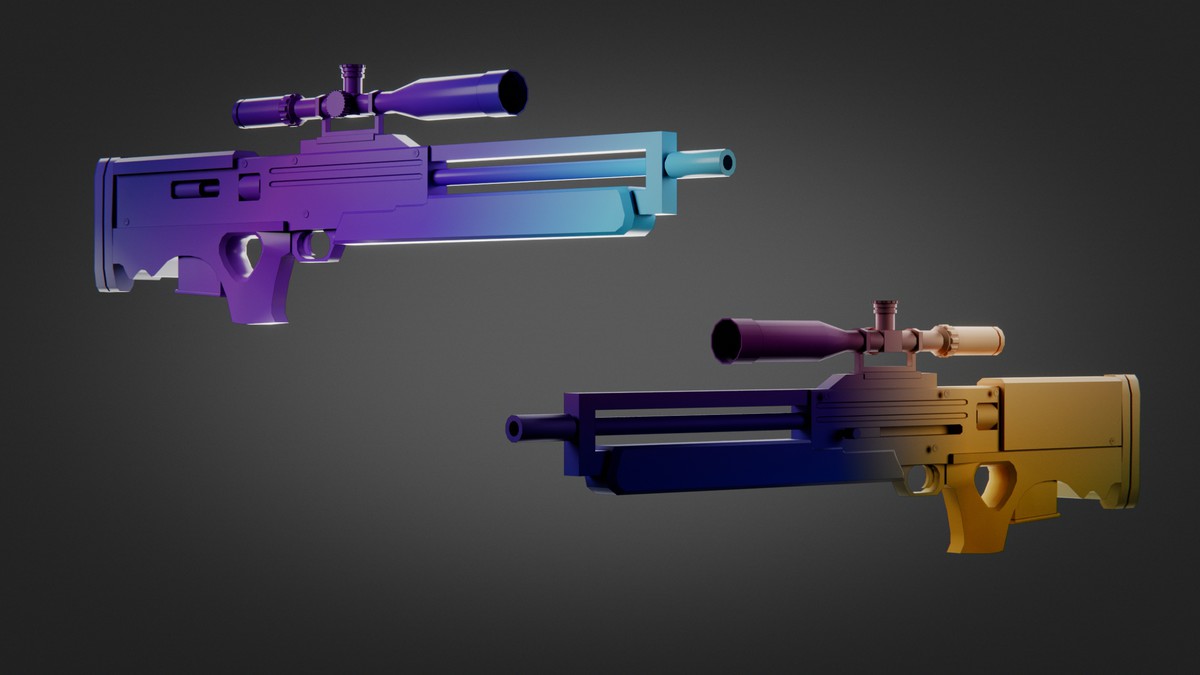 Ultimate Weapon Pack — 23 Guns + 943 Skins (Low Poly, Stylized, FPS/TPS Ready)