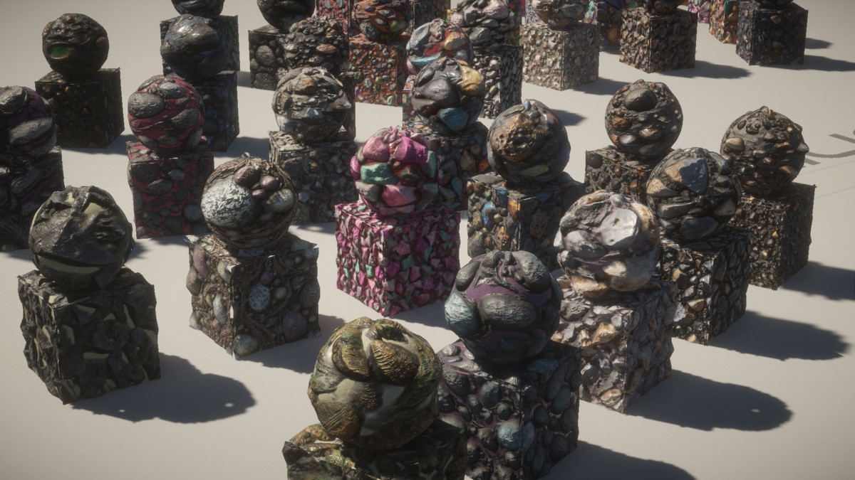 Alien Ground Materials - Pebbles