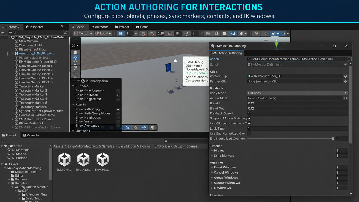 Easy Motion Matching