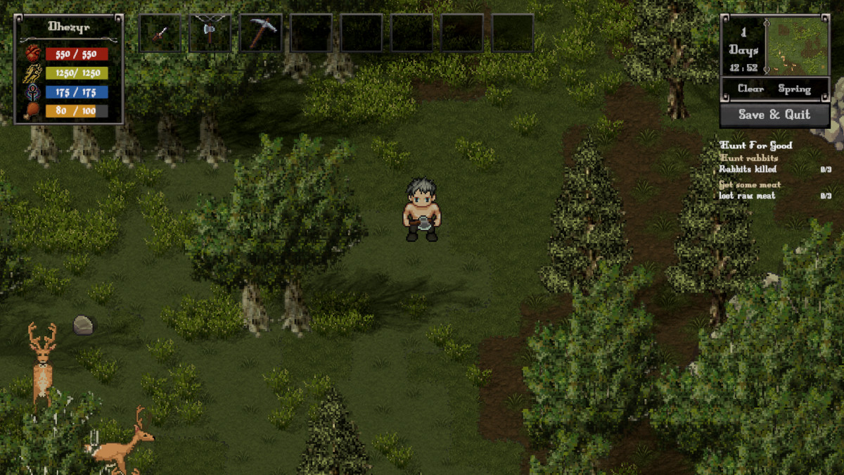 2D Top Down RPG Sandbox Project