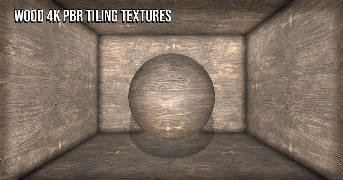 22 Wood 4K PBR Tiling Textures Collection