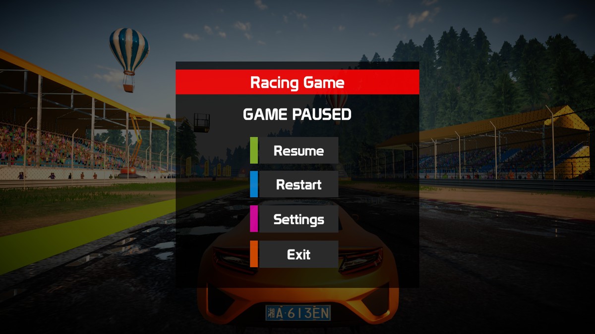Complete Racing Game 2 (Mega Game) for URP