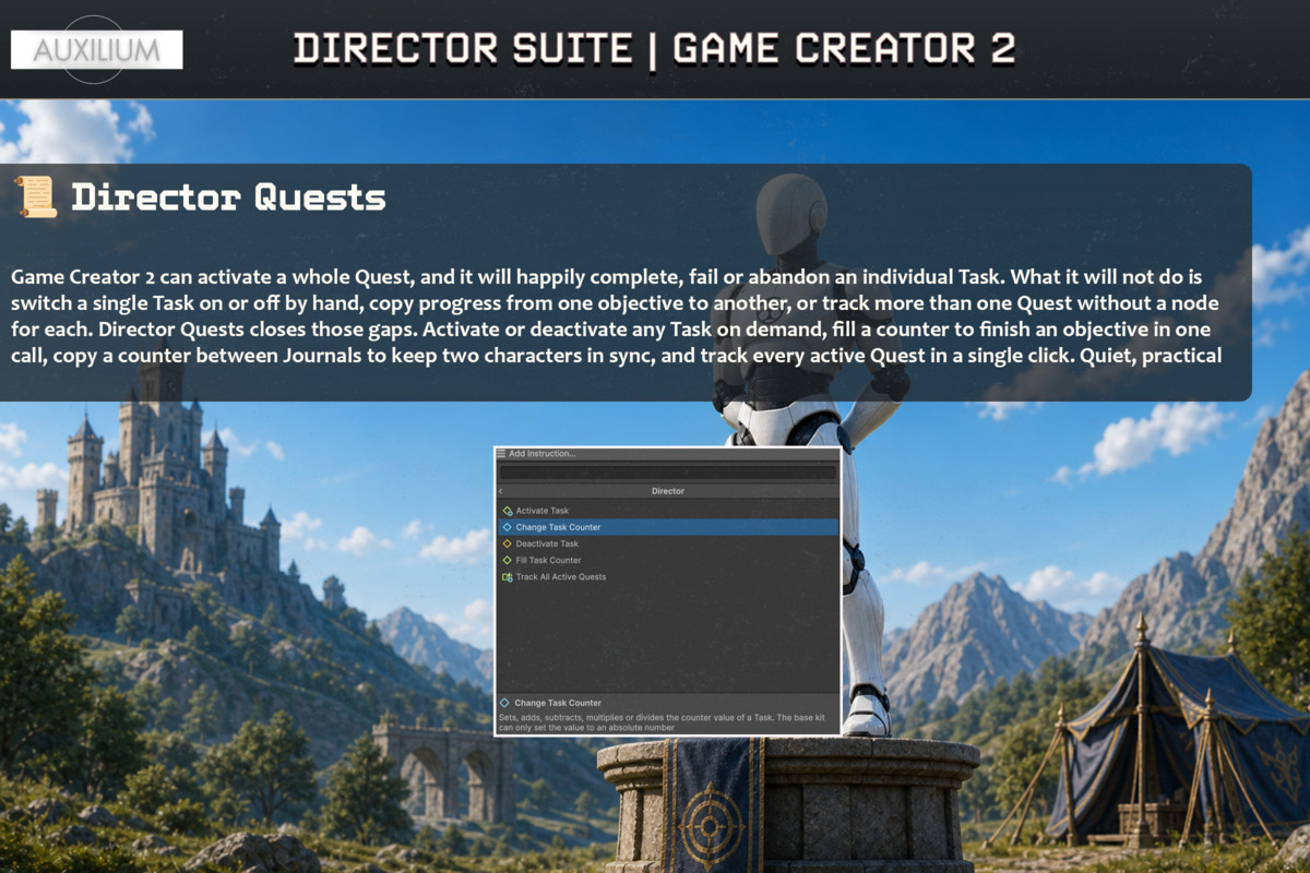 Director Suite | Game Creator 2