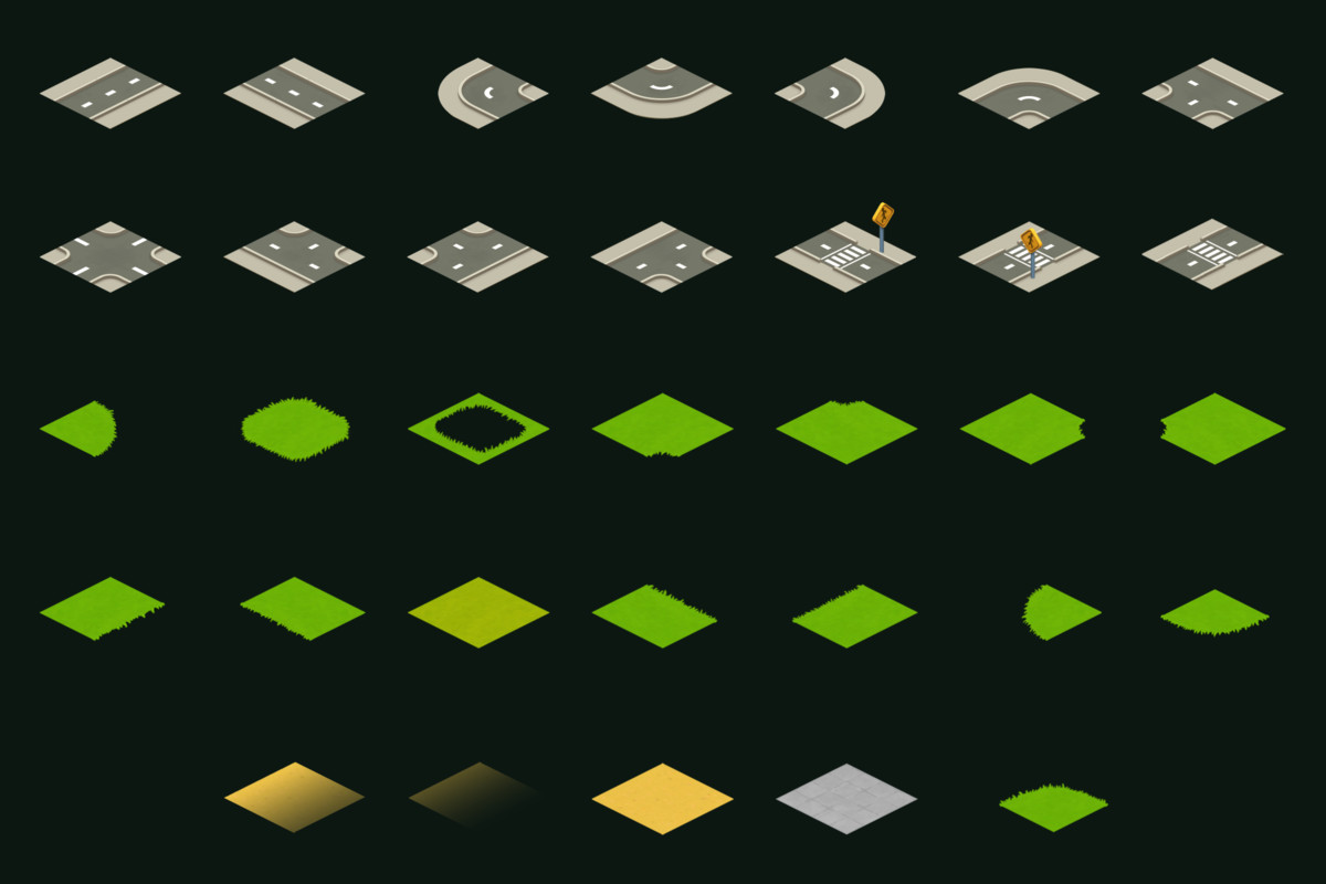 Complete Isometric City Builder Megapack