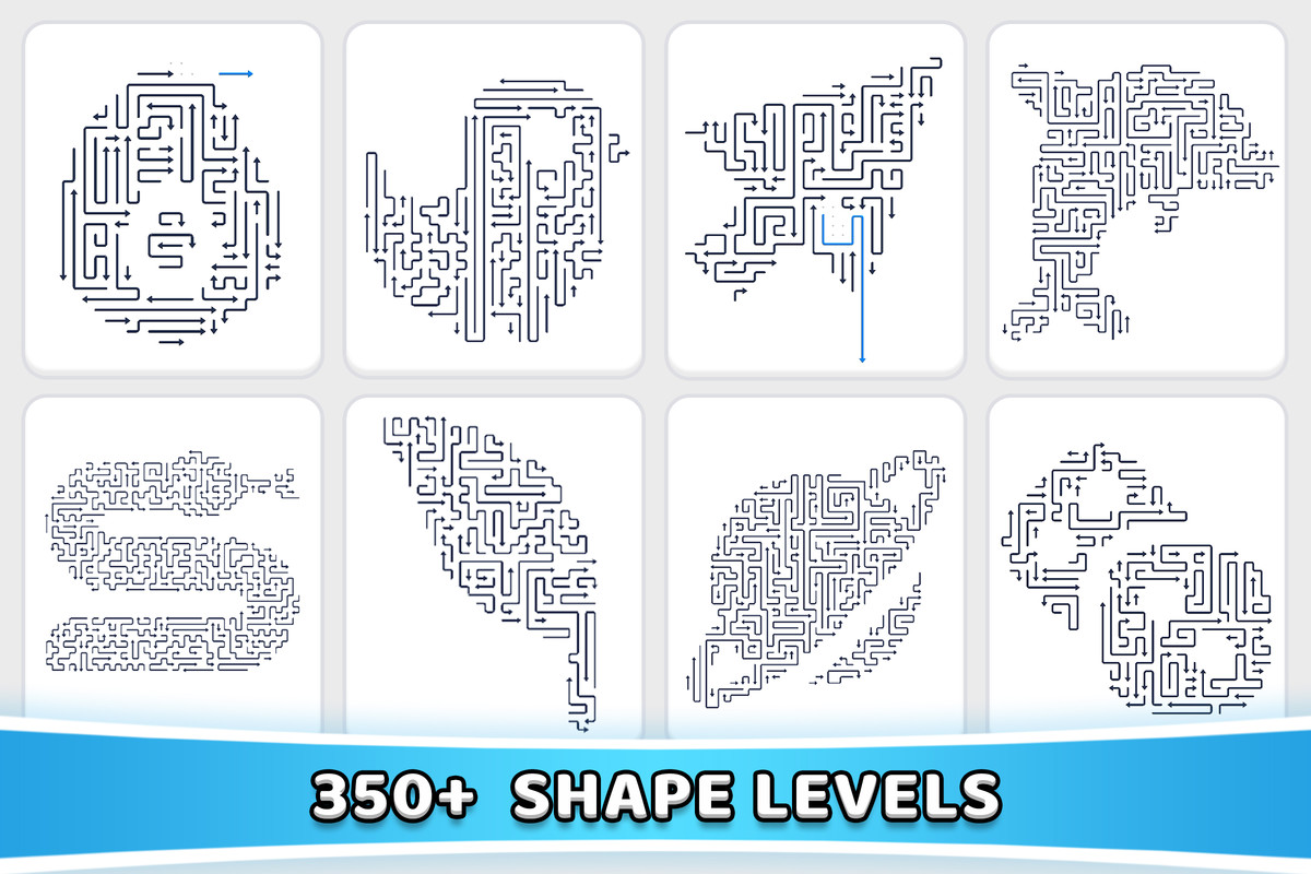Arrow Puzzle Game - Complete Game Template (1350+ Levels & 350+ Daily Challenge)