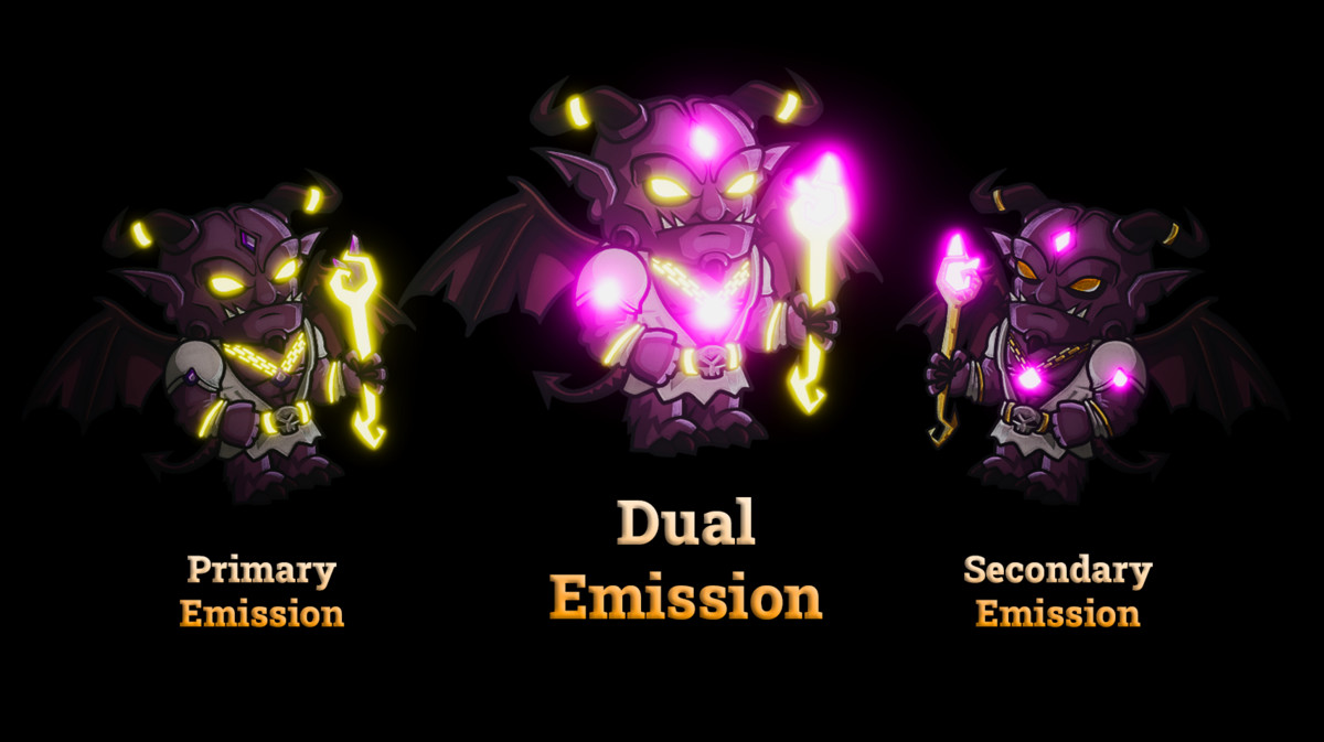 Dual Emission Shader