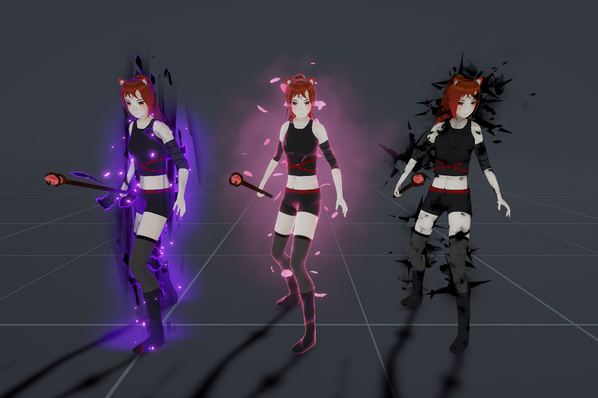 Weapon and charater effects