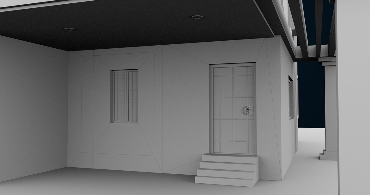 Modern House 01 URP HDRP Textures