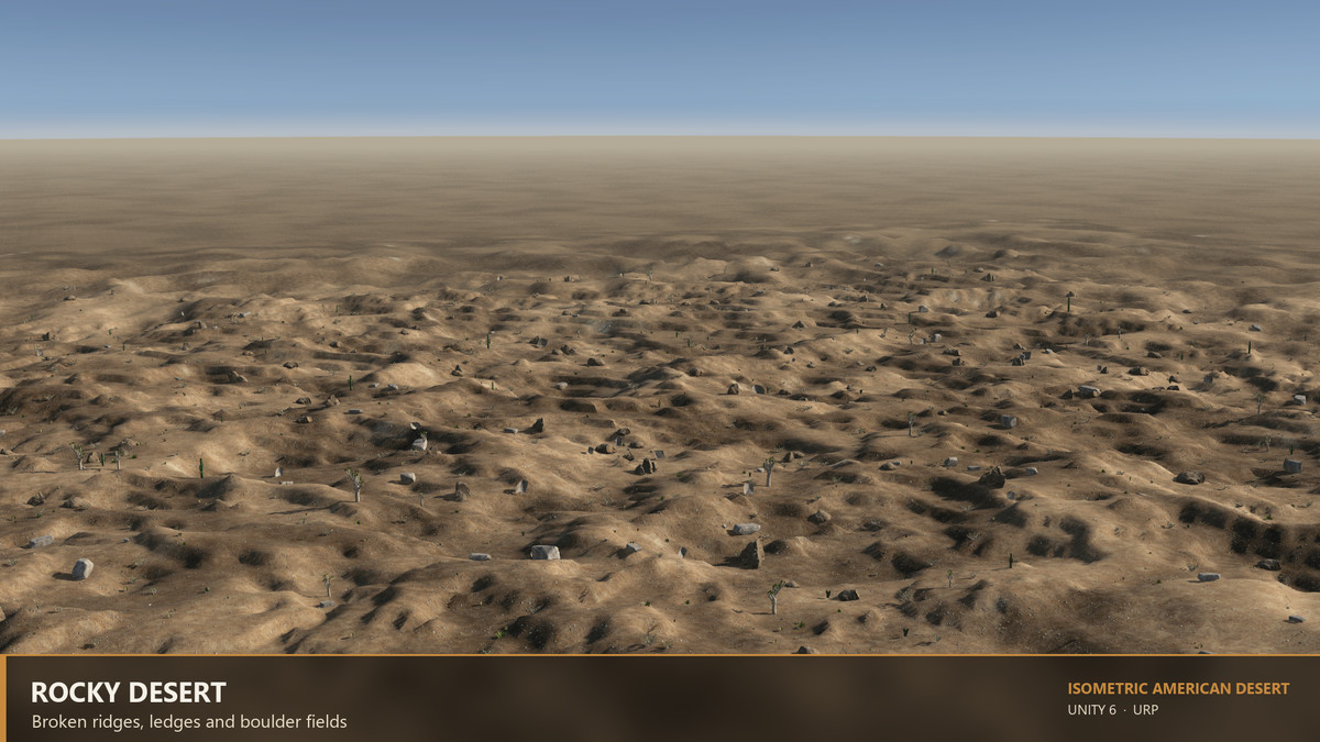Isometric American Desert