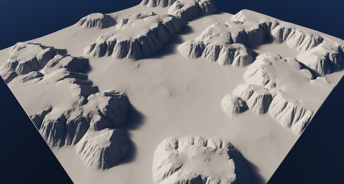 Talus Rock Clusters - StampIT!