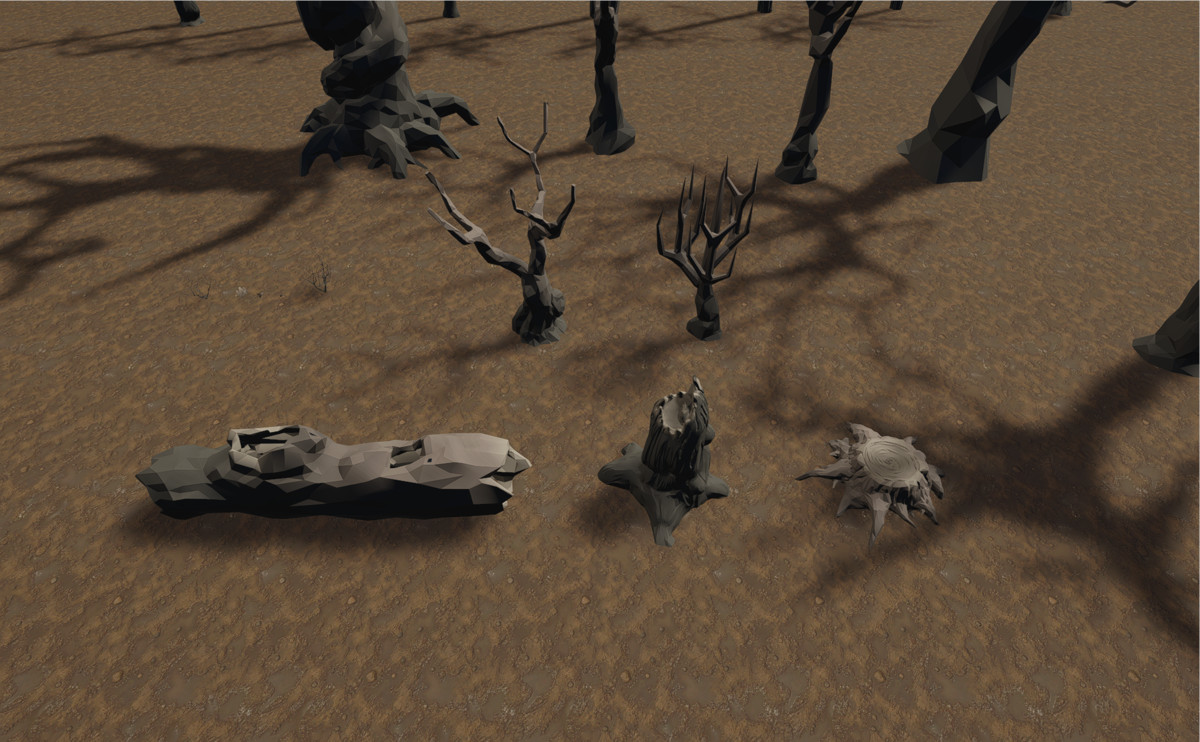 Stylized Spooky Forest - Pro Nature Biome