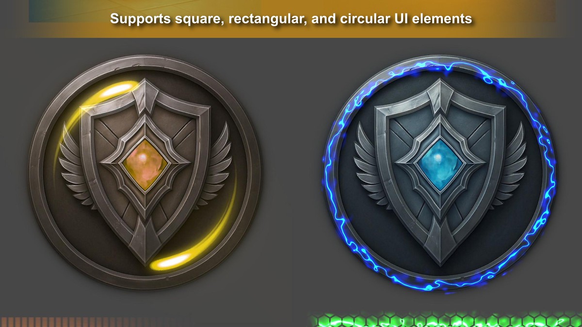 UI Shader Effects - Edge Effects