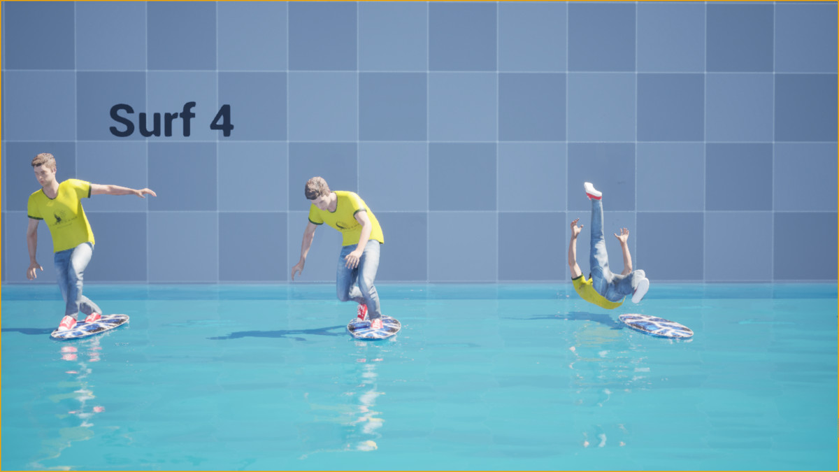 Surfing Animation