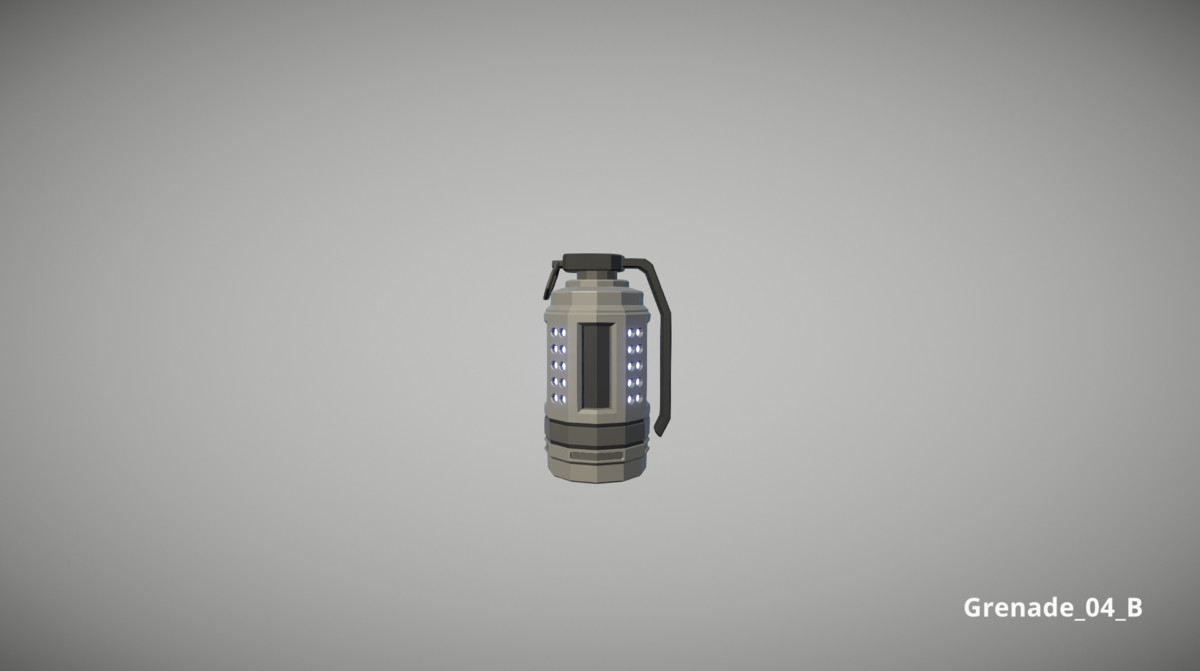 Cyberpunk Armory - Low Poly