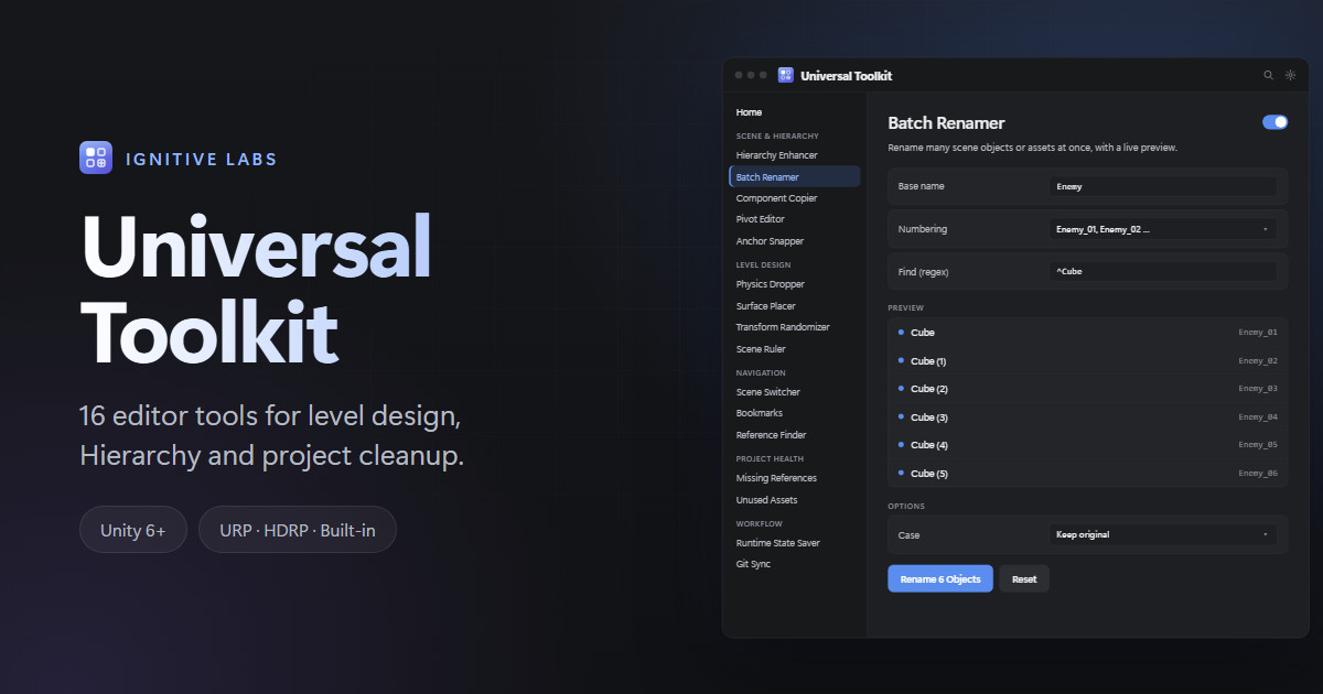 Universal Toolkit