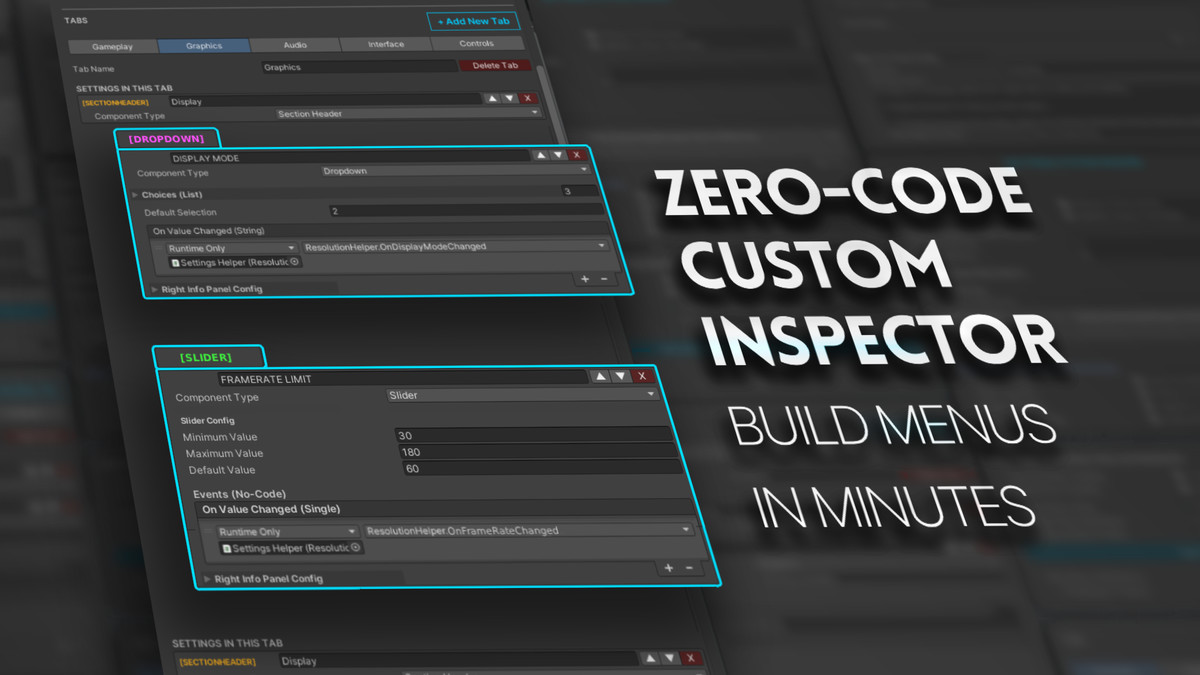 Dynamic Settings & Key Rebinding System (UI Toolkit)