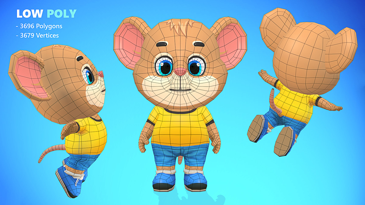 Mouse Rat Rodent Brown Animated