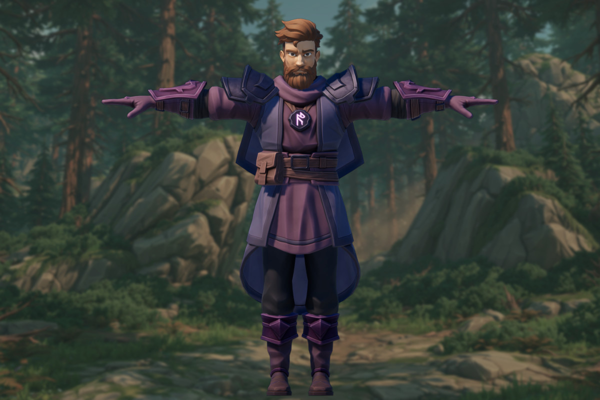 Stylized Fantasy Mage Characters