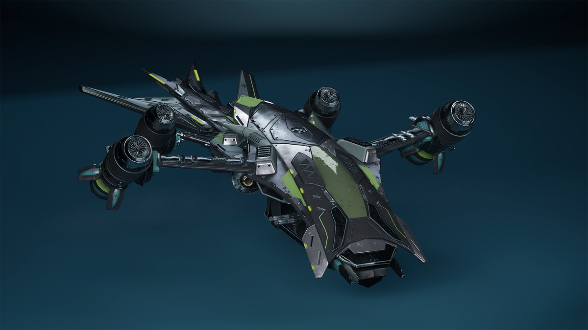 Sci-Fi Transport - Military Airplane