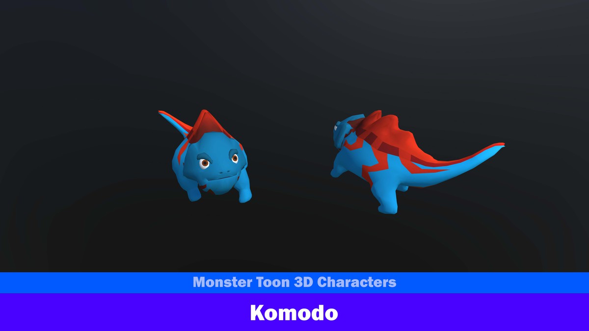 Monster Toon 3D Characters
