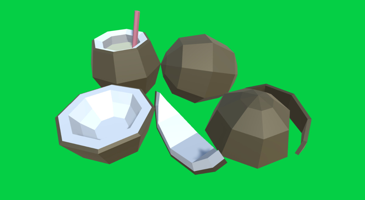 Low Poly Fruits | Model Pack