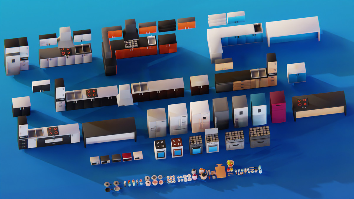 Low Poly Interior Pack by IGS