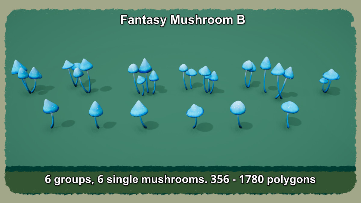 PIDI COSY: Stylized Mushrooms Vol 3