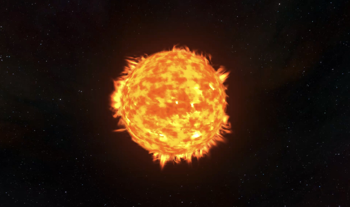 Procedural Sun from Space (URP)