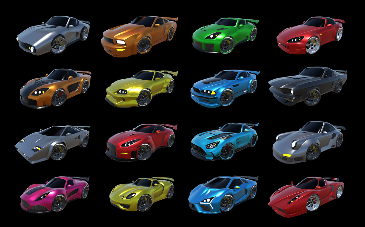 Concept Car Pack: 16 Car
