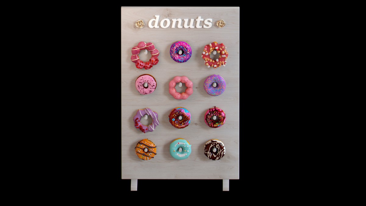 Sweet Dessert Asset Pack (Donuts, Cupcakes, Cake, Ice Cream, Candy)