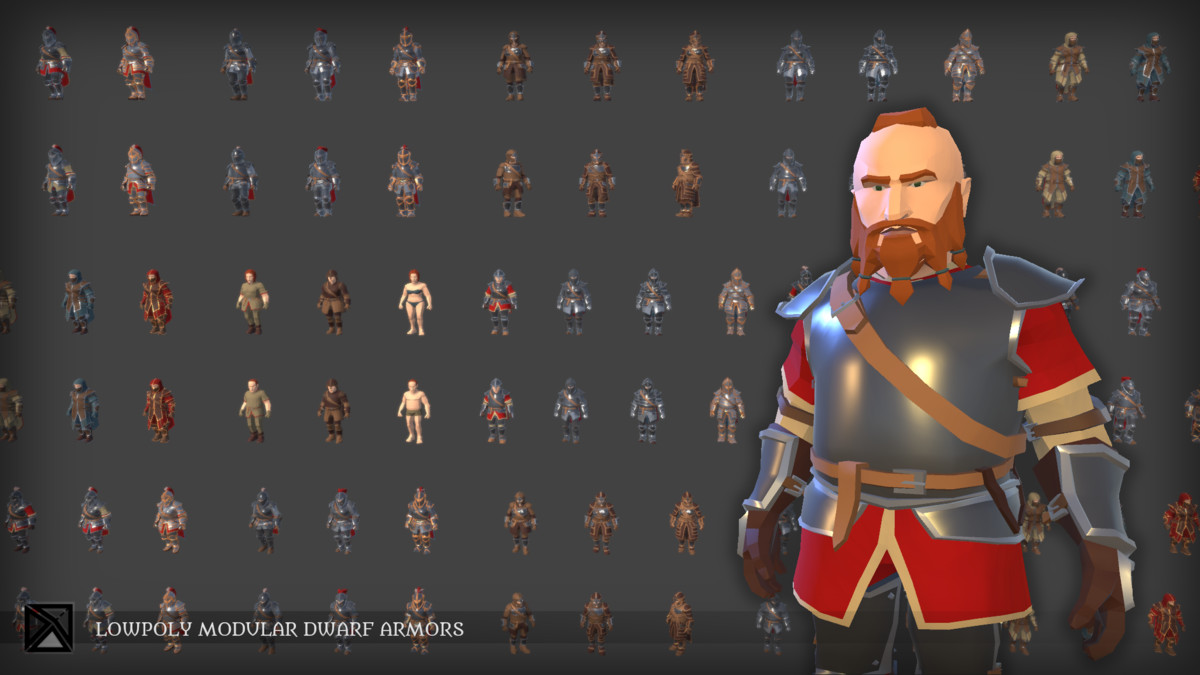 Lowpoly Complete Bundle - MEDIEVAL FANTASY SERIES