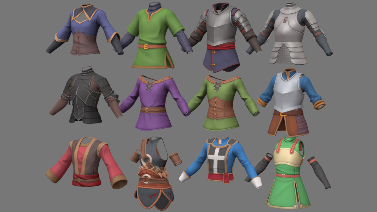 BoZo: Stylized Modular Characters - Fantasy Pack
