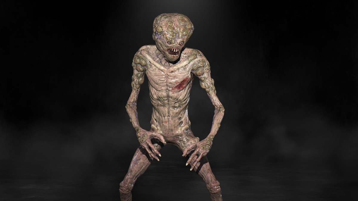 Zombie big head, Ghoul, Undead