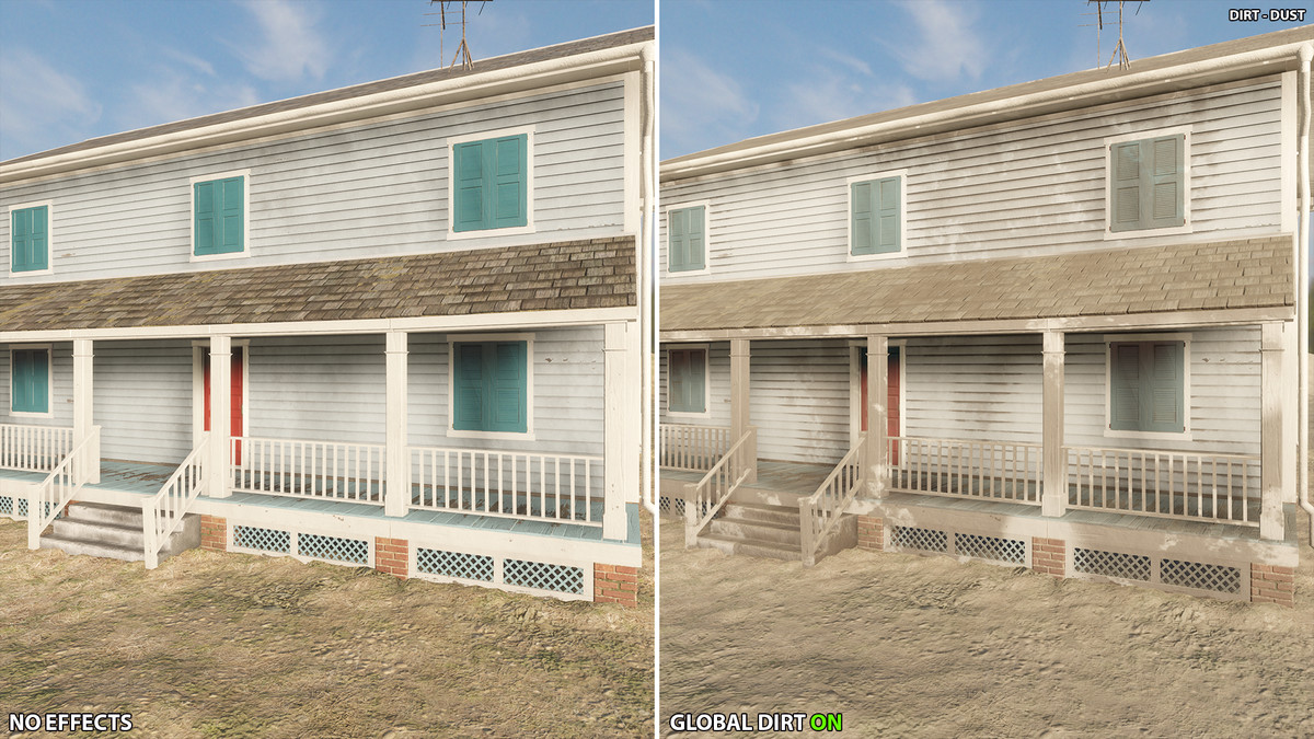 Global Dirt - Scene Weathering & Aging Effect