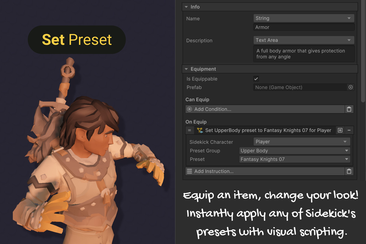 HeroBridge | Integration of Sidekick for Game Creator 2