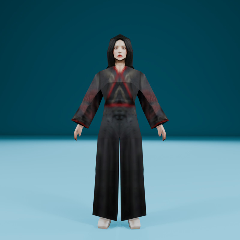Low Poly Samurai Starter Pack