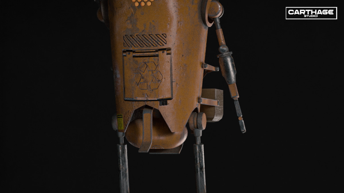 Dome-Head Vendor Robot NPC