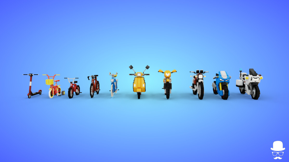 Voxel Bikes Pack
