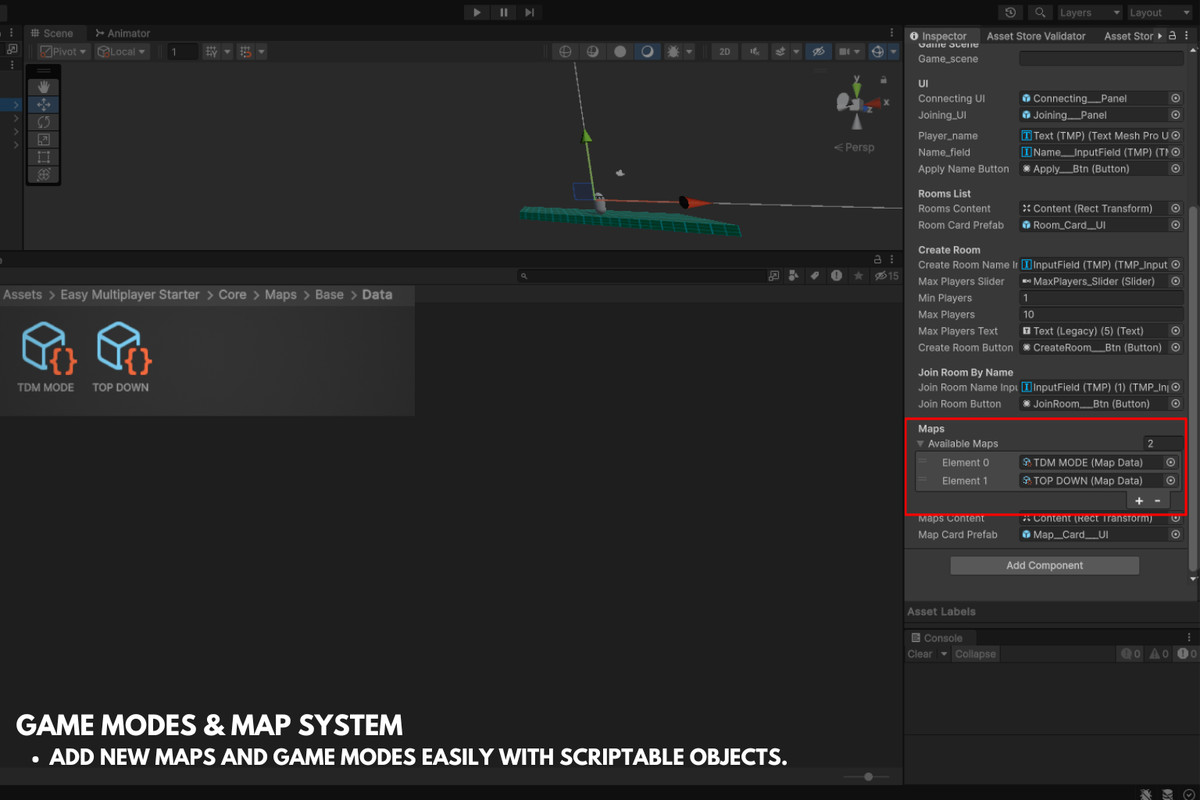 Easy Multiplayer Shooter – Custom Weapons & Game Modes