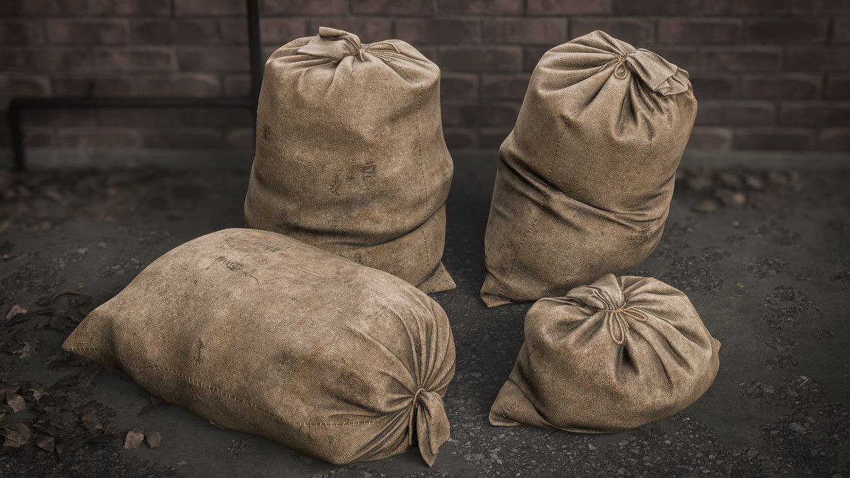 Realistic Garbage Bags Pack