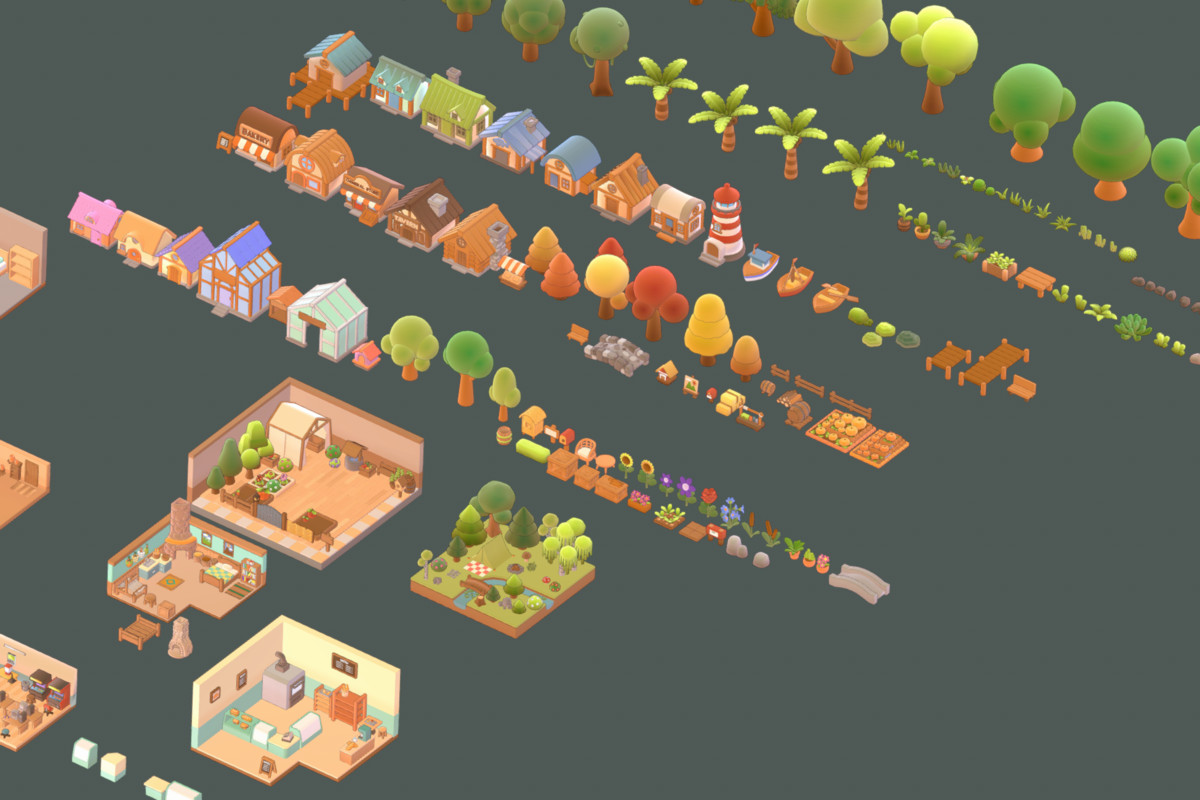 Cozy Tiny World: 2026 Asset Mega Pack