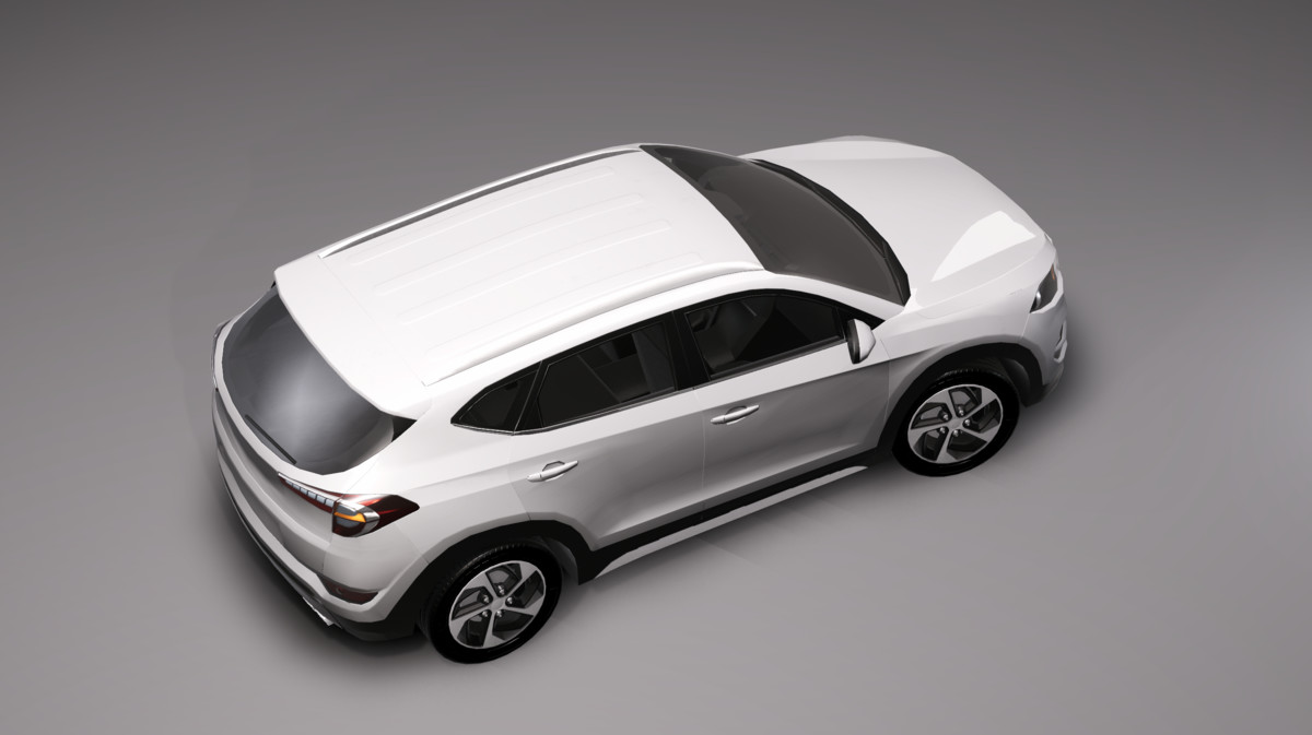Realistic Car - SUV Compact Mid-2010s
