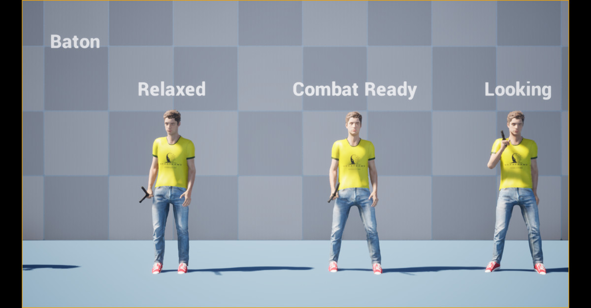 Riot Control Police Animation