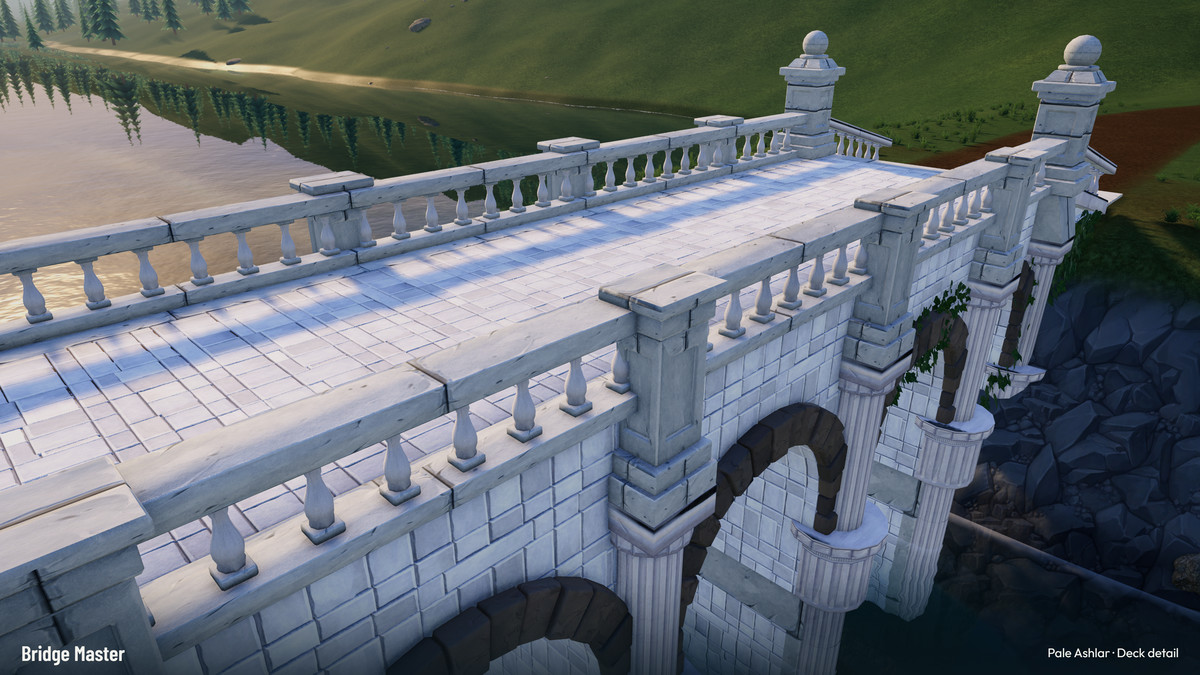 Bridge Master - Stylized Bridge Builder
