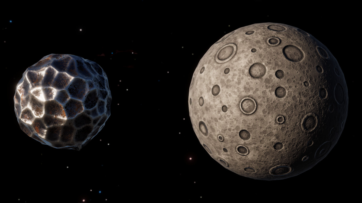 16 Stylized Planets Pack