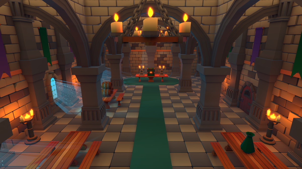 Voxel Valley Low Poly Modular Castle Pack