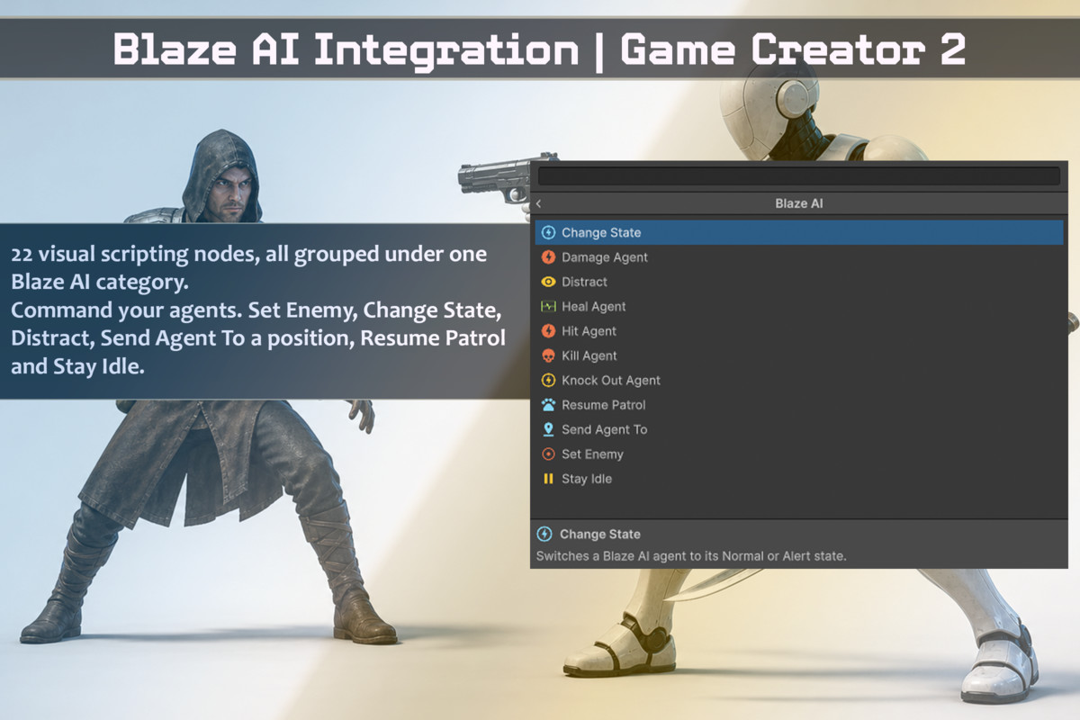 Blaze AI Integration | Game Creator 2