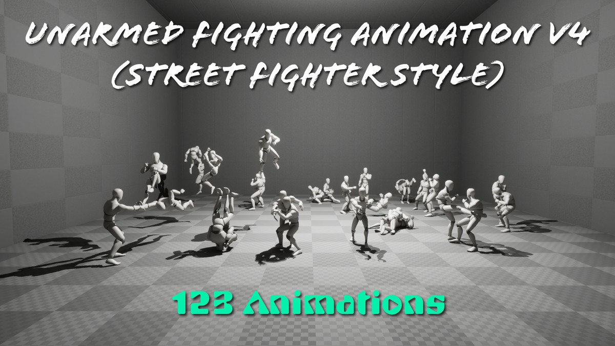 Unarmed Fighting Animation V4