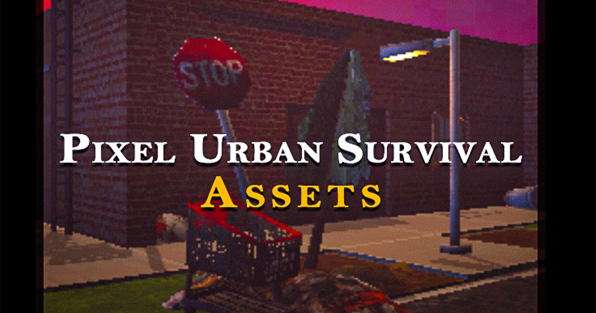 PSX Assets - Pixel Urban Survival